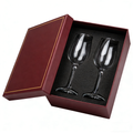Personalised Wine Glass Gift Box Set