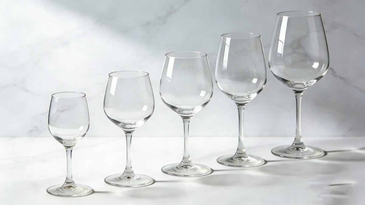 Premium Glassware for Hotels & Restaurant