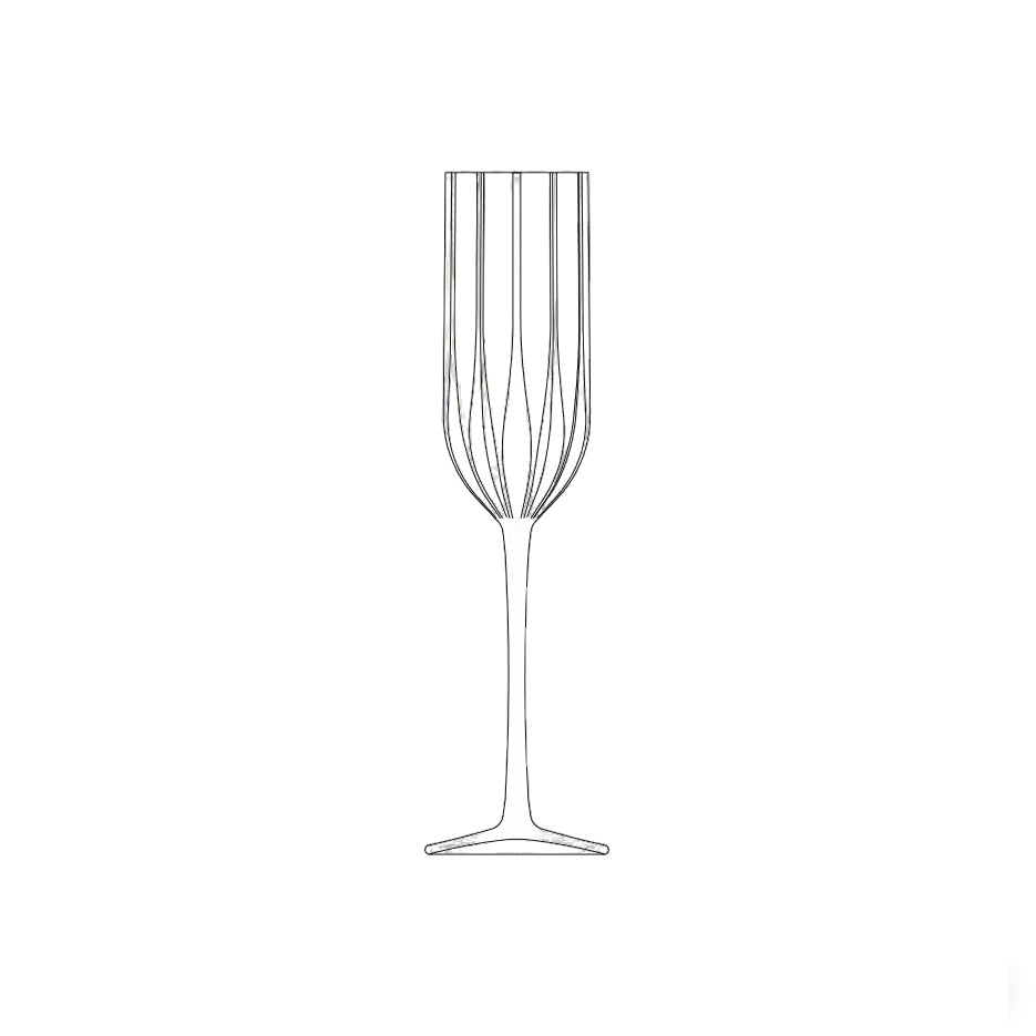 180ml  Champagne Flutes