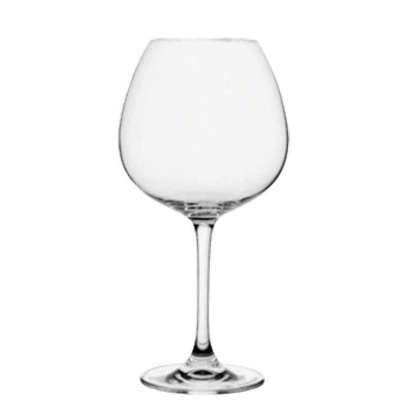 660ml Crystal Burgundy glass