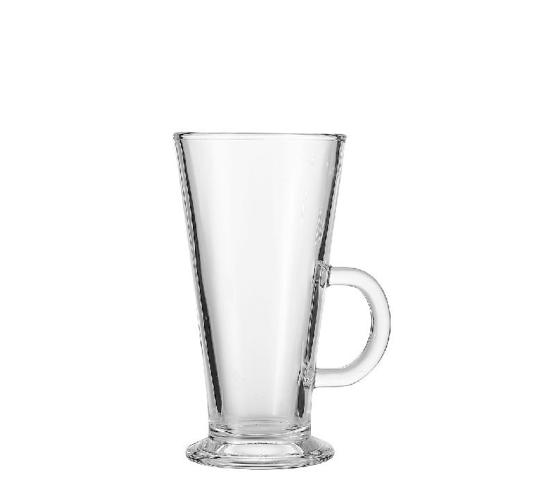 290ml Handled Glass Beer Mug